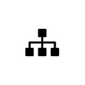 Icon Marketing weiß